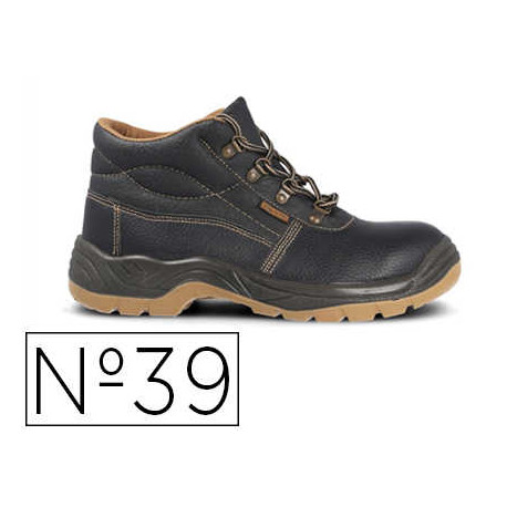 BOTA DE SEGURIDAD PAREDES S3 NEGRO TALLA 39