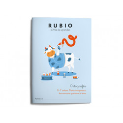 CUADERNO RUBIO ORTOGRAFIA 6-7 AÑOS PARA EMPEZAR