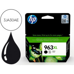 INK-JET HP 963 XL OFFICEJET PRO 9010 / 9020 / 9022 / 9023 / 9025 NEGRO 2000 PAGINAS