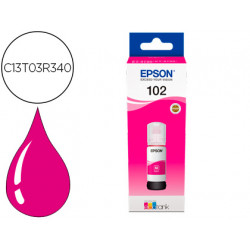 TINTA EPSON ECOTANK 102 ET-2700 / 2750 / 3700 / 3750 / 4750 BOTE DE 70 ML MAGENTA 6.000 PAG