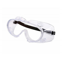 GAFAS DE PROTECCION PANORAMICAS MONTURA FLEXIBLE COLOR TRANSPARENTE CERTIFICADO CE