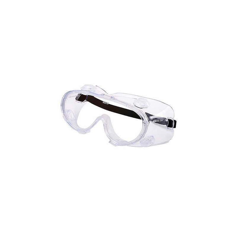 GAFAS DE PROTECCION PANORAMICAS MONTURA FLEXIBLE COLOR TRANSPARENTE CERTIFICADO CE