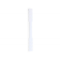 AJUSTADOR SALVAOREJAS MASCARILLA SILICONA FLEXIBLE 3 POSICIONES AJUSTE COLOR BLANCO 19,4X1,8 CM