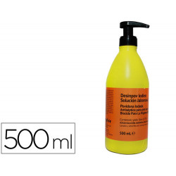 SOLUCION ANTISEPTICA CLORHEXIDINA DESINCLOR JABON 0,8% BOTE DE 500 ML