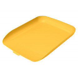 BANDEJA SOBREMESA PLASTICO LEITZ COSY AMARILLO 268X126X358 MM