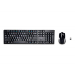 SET TECLADO Y RATON KENSINGTON INALAMBRICO PRO FIT QWERTY NEGRO