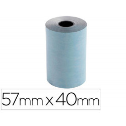 ROLLO SUMADORA EXACOMPTA SAFE CONTACT TERMICO 57 MM X 40 MM 52 G/M2