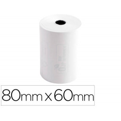 ROLLO SUMADORA EXACOMPTA TERMICO 80 MM X 60 MM 48 G/M2