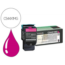 TONER LEXMARK LASER C544 / X544 C544X1MG MAGENTA 4000 PAGINAS