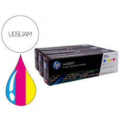 TONER HP N 131A PACK 3TONER CIAN/MAGENTA/AMARILLO