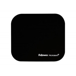 ALFOMBRILLA PARA RATON FELLOWES CON PROTECCION MICROBAN COLOR NEGRO 226X192X3 MM