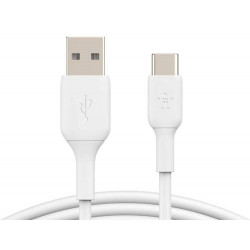 CABLE BELKIN CAB001BT1MWH USB-C A USB-A BOOS CHARGE LONGITUD 1 M COLOR BLANCO