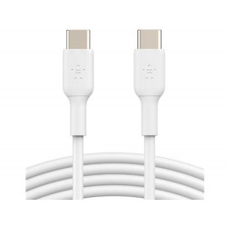 CABLE BELKIN CAB003BT2MWH CABLE USB-C A USB-C BOOST CHARGE LONGITUD 2 M COLOR BLANCO