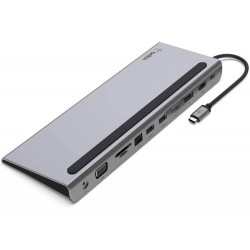 HUB BELKIN INC004BTSGY MULTIPUERTO USB-C / HDMI / VGA / USB-A / USB-C / ETHERNET / JACK 3,5 MM COLOR