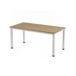 MESA DE OFICINA ROCADA EXECUTIVE 2002AM08 COLOR BLANCO/ROBLE 160X80 CM