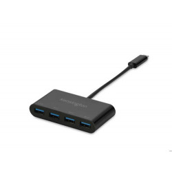 HUB KENSINGTON CH1200 USB-C DE 10GBPS CARGADOR Y 4 PUERTOS USB-A 3.2