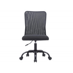 SILLA Q-CONNECT OFICINA PARMA MALLA SIN REPOSABRAZOS ALT MAX 990 ANC 480 PROF 590 COLOR NEGRO