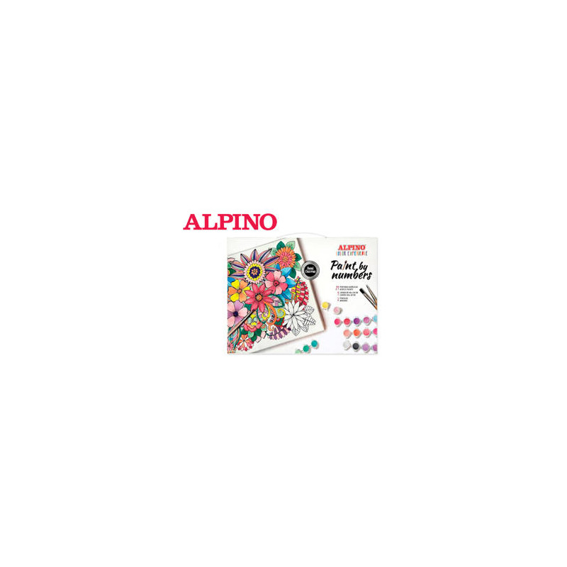 SET DE PINTURA ALPINO COLOR EXPERIENCE PINTA POR NUMEROS