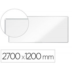 PIZARRA BLANCA NOBO PREMIUM PLUS ACERO VITRIFICADO MAGNETICA 2700X1200 MM