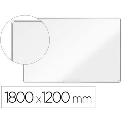 PIZARRA BLANCA NOBO PREMIUM PLUS ACERO LACADO MAGNETICA 1800X1200 MM