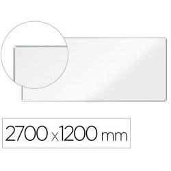 PIZARRA BLANCA NOBO PREMIUM PLUS ACERO LACADO MAGNETICA 2700X1200 MM