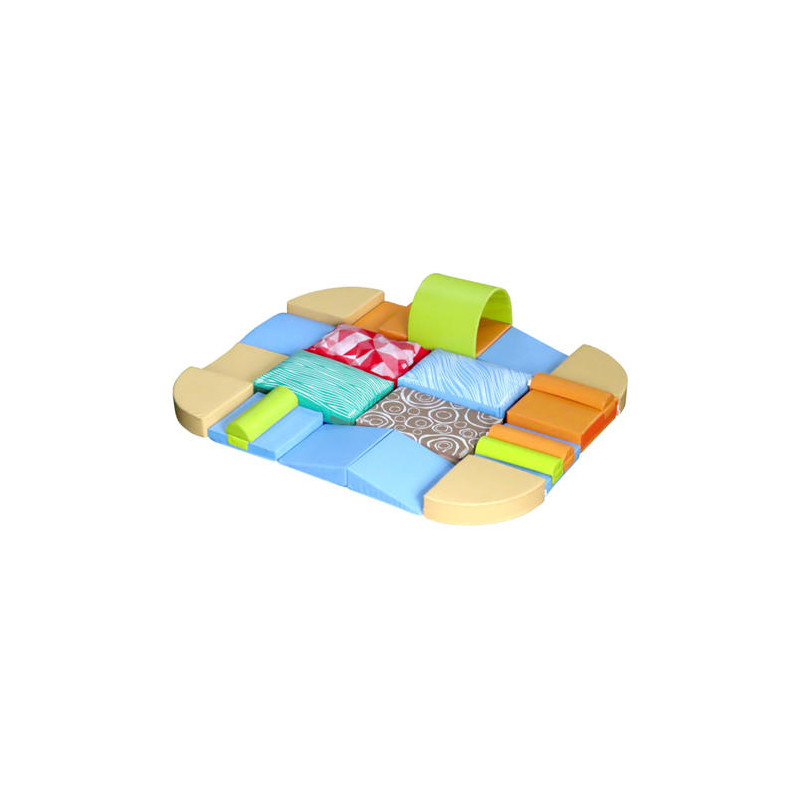 CONJUNTO PSICOMOTROCIDAD 59 SUMO DIDACTIC MULTICOLOR 250X200X15 CM