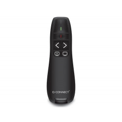 PUNTERO LASER Q-CONNECT PARA PRESENTACIONES 5 BOTONES ALCANCE 20 MT RECEPTOR USB