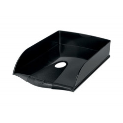 BANDEJA SOBREMESA PLASTICO LEITZ RECYCLE VERTICAL COLOR NEGRO 255X385X70 MM