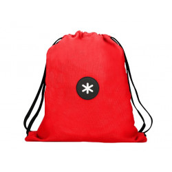 MOCHILA SACO PLANO ANTARTIK BOLSILLO INTERIOR CON CREMALLERA COLOR ROJO 350X400 MM