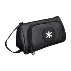 BOLSO ESCOLAR PORTATODO ANTARTIK CON BOLSILLO DELANTERO DESPLEGABLE COLOR NEGRO 110X85X200 MM