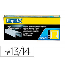 GRAPAS RAPID 13/14 MM GALVANIZADA CAJA DE 5000 UNIDADES