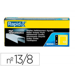 GRAPAS RAPID 13/8 MM GALVANIZADA CAJA DE 5000 UNIDADES