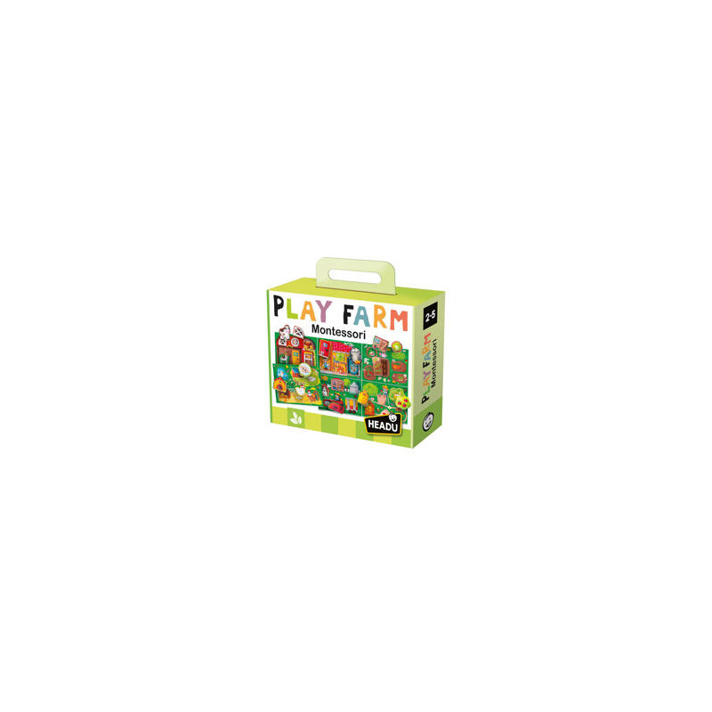 JUEGO DIDACTICO HEADU BABY PLAY FARM MONTESSORI