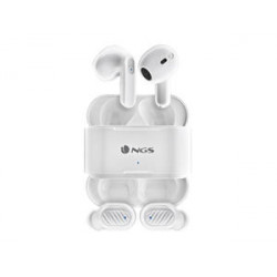 AURICULAR NGS ARTICA DUO BLUETOOTH TACTIL 30 HORAS AUTONOMIA COLOR BLANCO