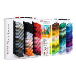 ROTULADOR TOMBOW ABT DUAL BRUSH DOBLE PUNTA DE PINCEL CONTENIDO DE 864 UNIDADES COLORES SURTIDOS