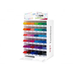 ROTULADOR TOMBOW ABT DUAL BRUSH DOBLE PUNTA DE PINCEL CONTENIDO DE 216 UNIDADES COLORES SURTIDOS