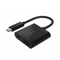 ADAPTADOR BELKIN AVC002BTBK USB-C A HDMI + CARGA 60W COLOR NEGRO