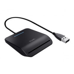 LECTOR DE TARJETAS TRUST PRIMO DNI SMARTCARD USB-A COLOR NEGRO