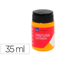 PINTURA LATEX LA PAJARITA SATINADA L-31 BOTE 35 ML CALABAZA