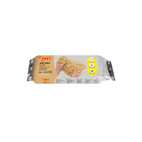 PASTA PARA MODELAR JOVI AIR DRY CLAY 250 GR COLOR OCRE