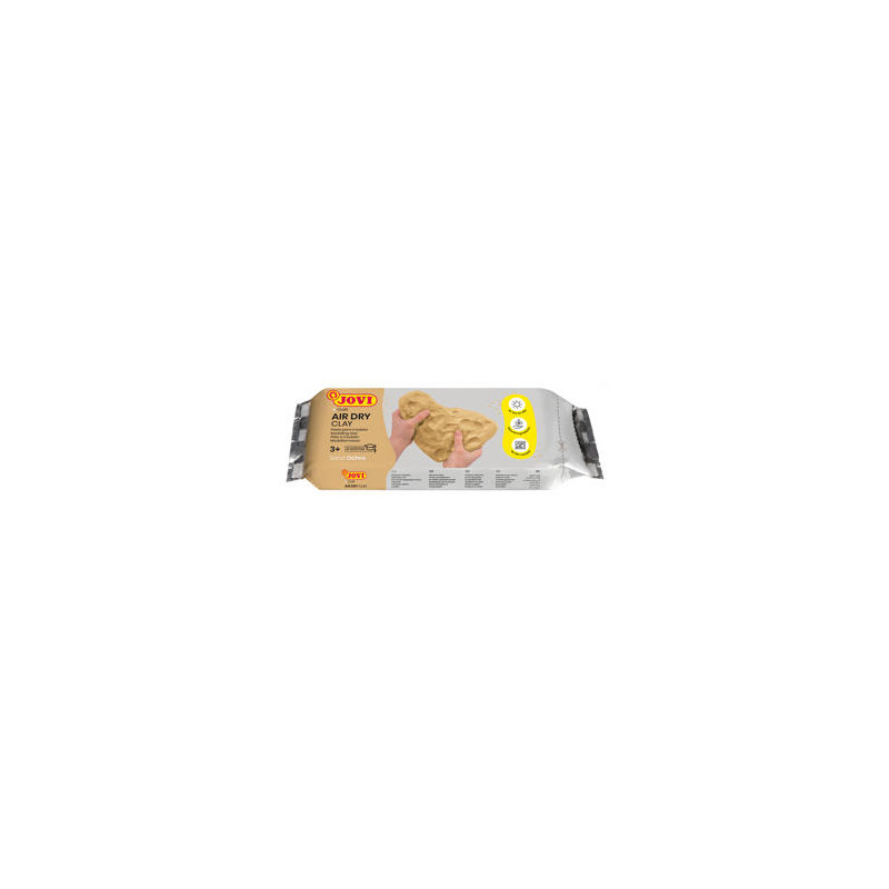 PASTA PARA MODELAR JOVI AIR DRY CLAY 250 GR COLOR OCRE