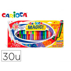 ROTULADOR CARIOCA MAGIC MARKERS SPECIAL SET CAJA 30 UNIDADES COLORES SURTIDOS