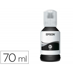 TINTA EPSON T114 ECO TANK ET-8500 / 8550 NEGRO BOTELLA 70 ML