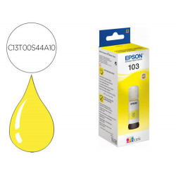 TINTA EPSON ECOTANK 103 L3110/3150/3151/5190 AMARILLO BOTELLA DE 65 ML