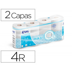 PAPEL DE COCINA GOMA CAMPS 2 CAPAS 90 SERVICIOS 224 MM X 21,6 M 21,5 G/M2 PAQUETE DE 4 ROLLOS