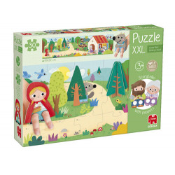 PUZZLE GOULA JUMBO XXL CAPERUCITA ROJA 30 PIEZAS