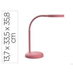 LAMPARA DE ESCRITORIO MAUL LED JOY COLOR ROSA 137X335X358 MM