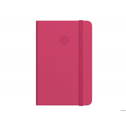 CUADERNO CON GOMILLA ANTARTIK NOTES TAPA DURA A4 HOJAS PUNTOS BURDEOS 100 HOJAS 80 GR FSC