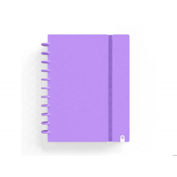 CUADERNO CARCHIVO INGENIOX FOAM A4 80H CUADRICULA VIOLETA