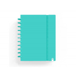 CUADERNO CARCHIVO INGENIOX FOAM A4 80H CUADRICULA MENTA PASTEL